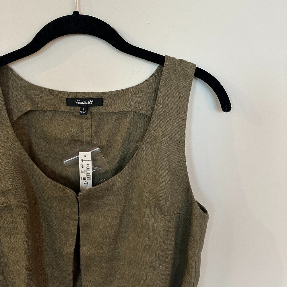 Madewell Linen Tank Top